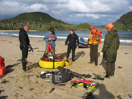 Lobster Diving with Brownies Third Lung