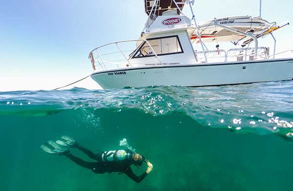 YachtDiver's Dive Officer Training Boat