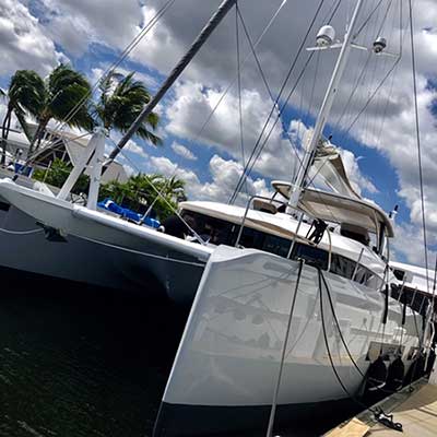 Yacht Pro Essentail Dive Compressor Installation- Lagoon 77 Catamaran