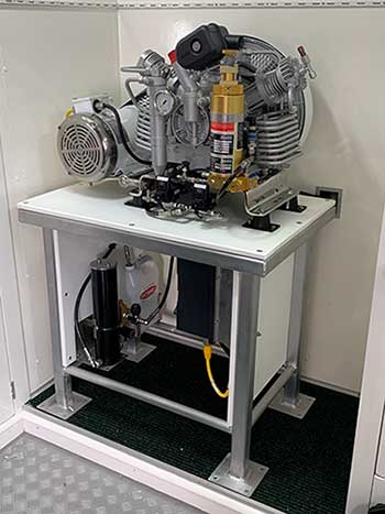 Yacht Pro 55 Dive Compressor Install