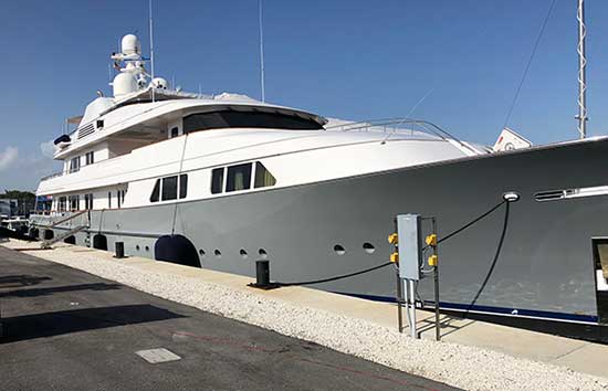 Feadship 185 Motor Yacht Dive Compressor Installation